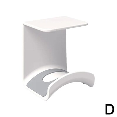 Univerzalni stalak za slušalice, ljepljiva plastična vješalica za zidnu montažu ispod stola, držač nosača slušalica za slušalice za igranje