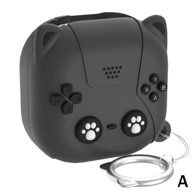 Zaštitna maska za slušalice od tekućeg silikona prikladna za Samsung Galaxy Buds Live/Buds 2/ Pro/2 Pro/Buds FE Cute Cat Style