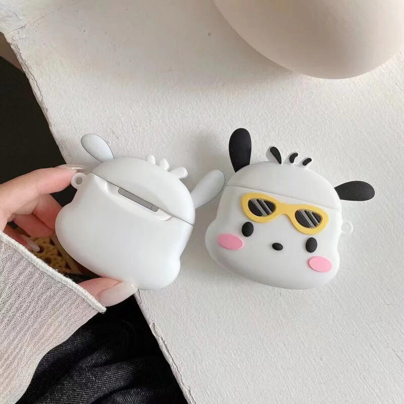 Sanrio sunčane naočale Pochacco silikonska torbica za slušalice za Apple AirPods 1 2 3 Pro 2021 bežične Bluetooth slušalice zaštitni poklopac
