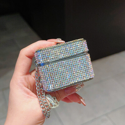 Γυαλιστερή θήκη διαμαντιών για Apple AirPods 1 2 Pro Θήκη 3ης γενιάς με μαλακό κάλυμμα ιμάντα για θήκη AirPods Pro 2