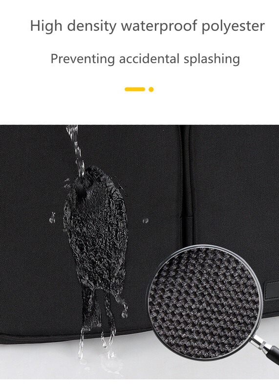 Vodootporna torba za prijenosno računalo za Macbook Pro Air Lenovo ASUS Hp Dell 13.3 14 15.6 16 inča Poklopac za prijenosno računalo Pink Grey Black