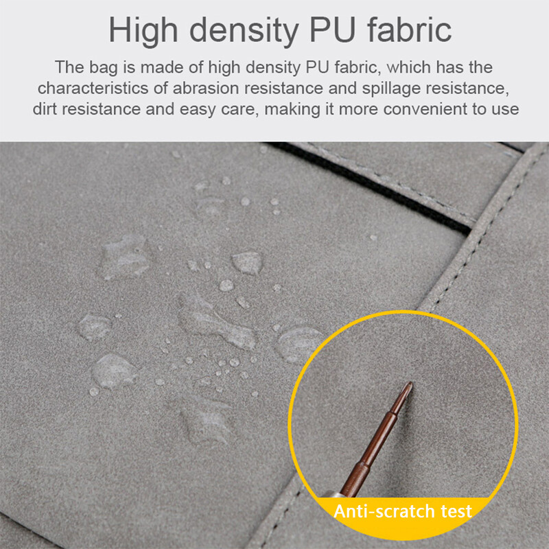 Torba za prijenosno računalo 13 14 15 15,6 inča Ručna torba Ženska torba za prijenosno računalo Za Macbook Air Pro 16 Case Xiaomi Asus PU kožna luksuzna torba za računalo