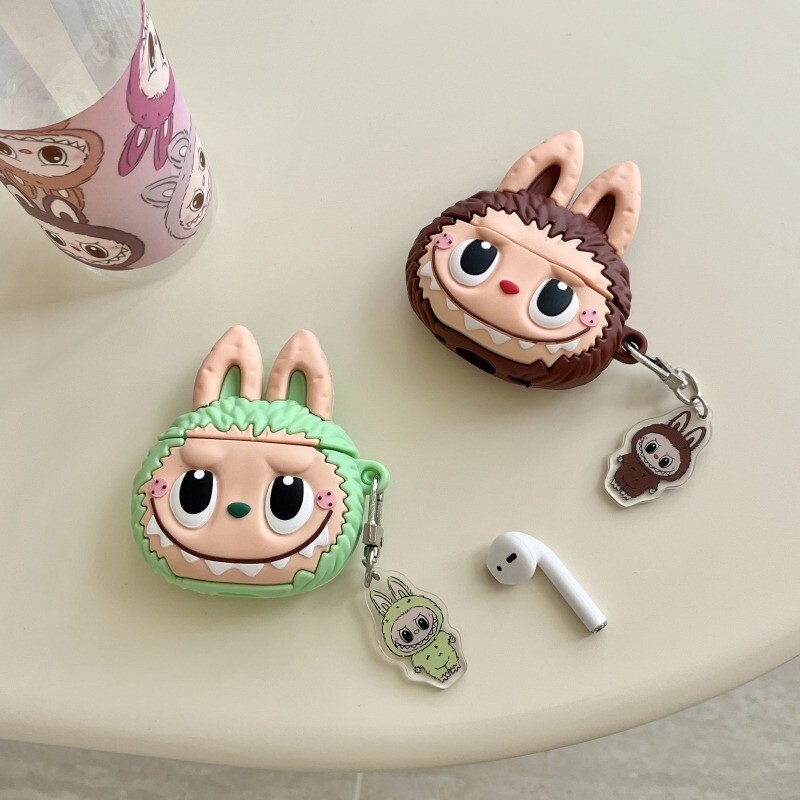 Za Apple Airpods 4 Monster Cute Case Airpods 1 2 3 Pro Cat Kitty torbica za slušalice Slatka navlaka za slušalice za bežično punjenje