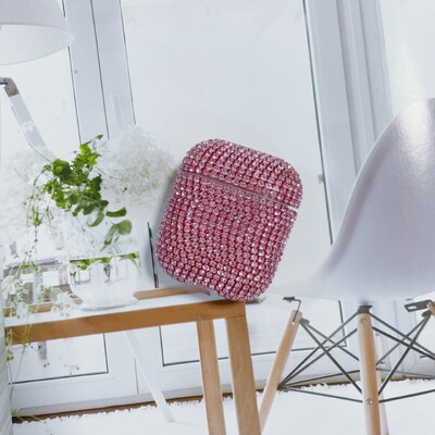 Luksuzna Bling Diamonds Glitter tvrda torbica za Airpods Pro 1 2 3 Dodaci za bežične Bluetooth slušalice za airpods pro 2 Cover