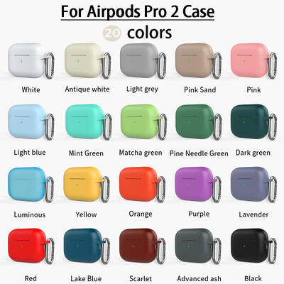 Husă pentru Apple Airpods Pro 2 Husă Accesorii pentru căști Căști Bluetooth din silicon Husă Apple Air Pod Pro 2 pentru Airpods Pro2