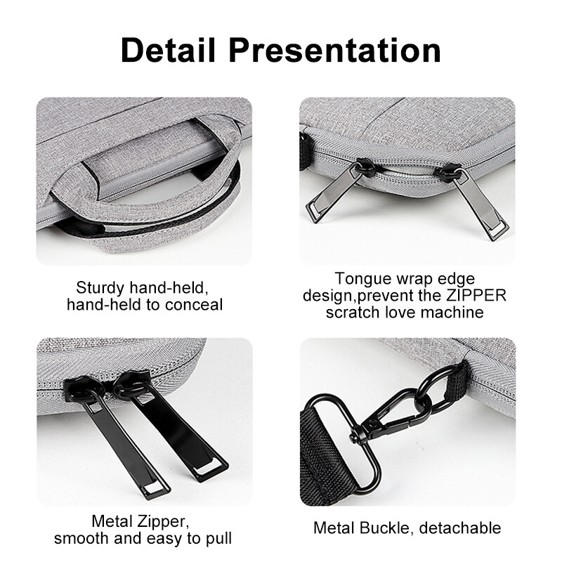 Torba za prijenosno računalo Torbica za rame Torbica za prijenosno računalo Torbica za aktovke 13 14 15 15.6 inča Za Macbook Air Pro 13.3 15.4 HP Asus Dell