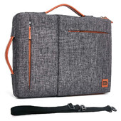 DOMISO torbica za prijenosno računalo na rame za prijenosno računalo od 10", 13", 14", 156", 17 inča s višestrukim džepovima