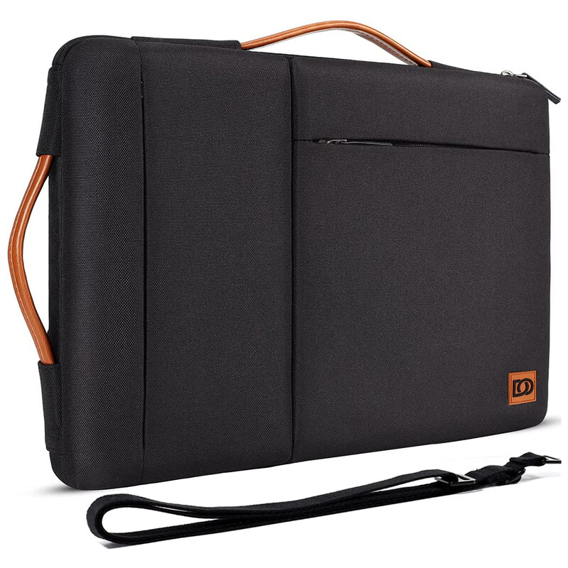 DOMISO torbica za prijenosno računalo na rame za prijenosno računalo od 10", 13", 14", 156", 17 inča s višestrukim džepovima