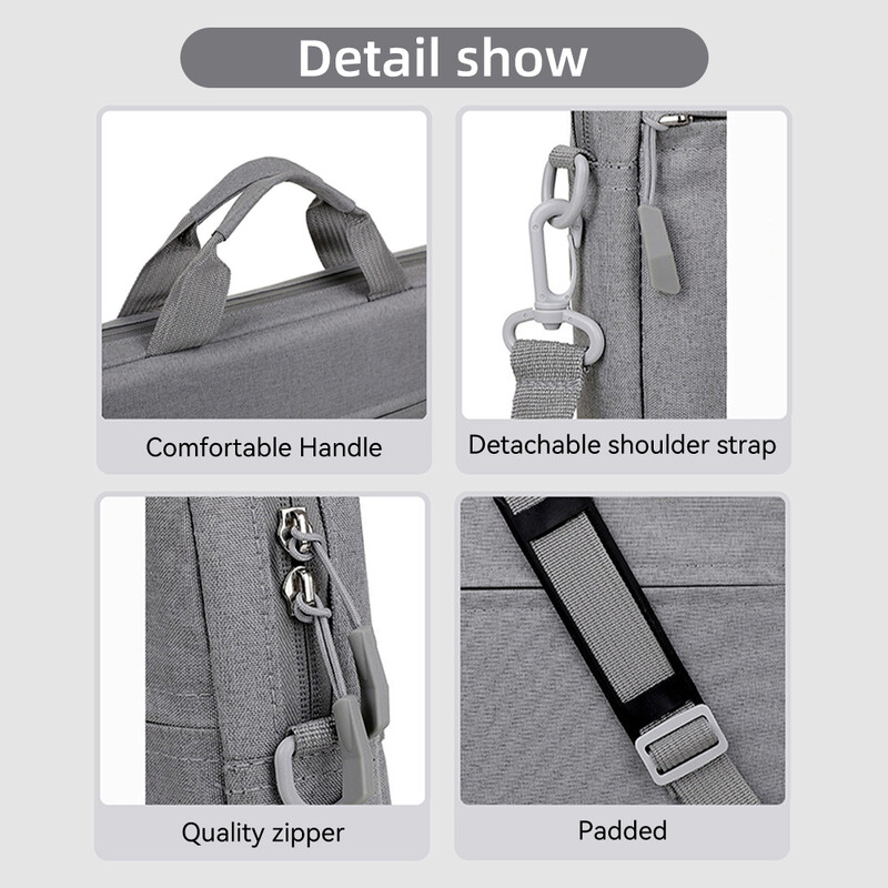 Torba za prijenosno računalo 14 15,6 inčna torbica za prijenosno računalo za Macbook Air Pro Tablet Vodootporna prijenosna torba za putovanje Torba za računalo