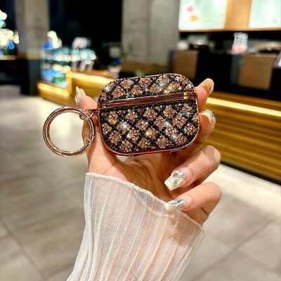 Za Airpods 4 Generation 2024 Glitter Diamond Case Diamond Rhinestones Za Apple Airpods 1 2 3 Pro Ženska Bluetooth torbica za slušalice