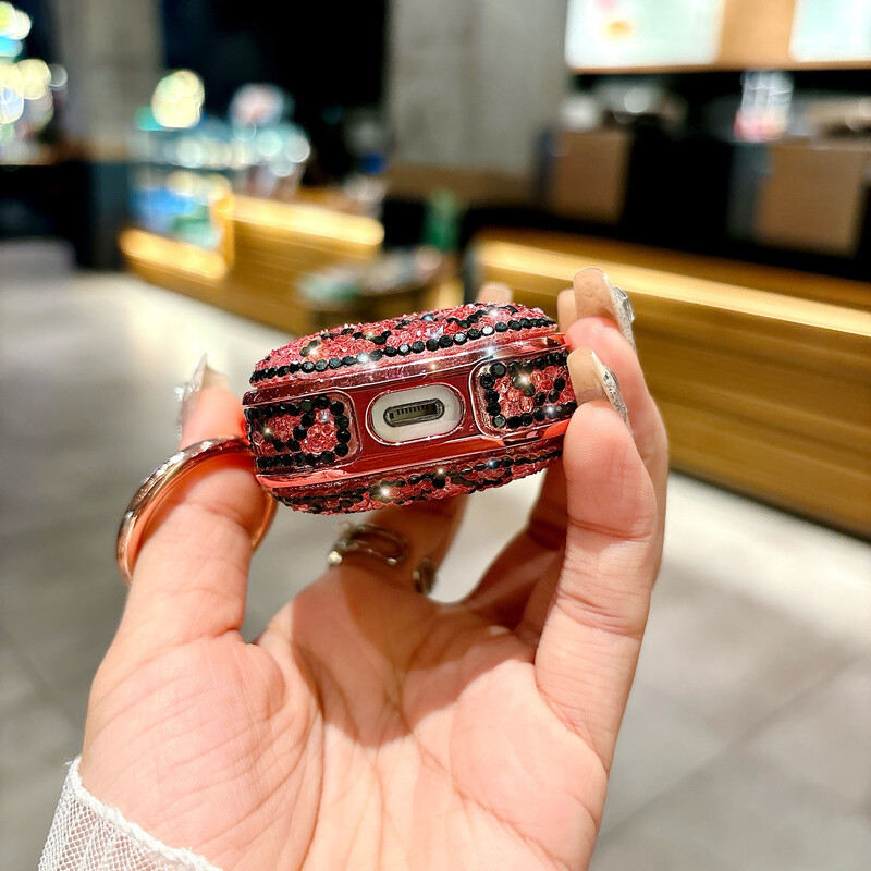 Za Airpods 4 Generation 2024 Glitter Diamond Case Diamond Rhinestones Za Apple Airpods 1 2 3 Pro Ženska Bluetooth torbica za slušalice