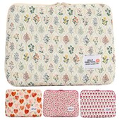 Kompiuterio krepšys mielos gėlės nešiojamojo kompiuterio rankovės užtrauktuko dangtelis Nešiojamo kompiuterio dangtelio krepšys nešiojamojo kompiuterio rankovės dėklas, suderinamas su nešiojamuoju kompiuteriu