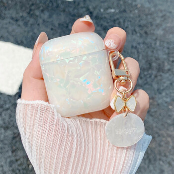 Dream fundas για AirPods 1 2 3 4 Θήκη Cute Conch Shell Κρεμαστό μπρελόκ Θήκη ακουστικών για Airpods 3 Pro κάλυμμα ακουστικών σιλικόνης