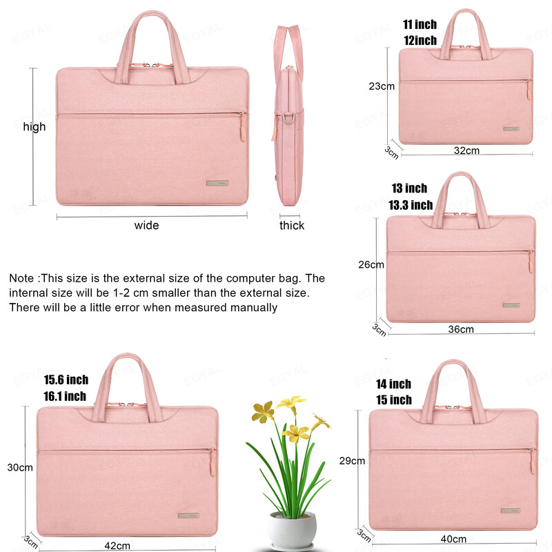 Torba za prijenosno računalo Torbica 12 13.3 15.6 14 inča Torba za prijenosno računalo na rame Za Macbook Air Pro M1 Lenovo Dell Huawei ručna torba Aktovka