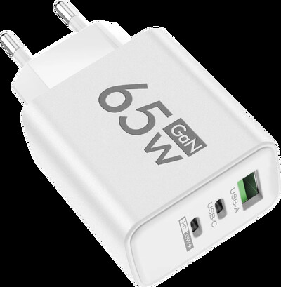 65W GaN punjač USB PD Tip C Brzo punjenje 3 porta Adapter za telefon QC3.0 Za iPhone 15 Pro Max Samsung Galaxy S23 Xiaomi Huawei