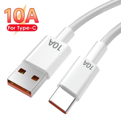 120W GaN USB C зарядно устройство QC3.0 Бързо зареждане на мобилни телефони Адаптер за зарядно устройство 10A Тип C кабел за бързи зарядни устройства Xiaomi Samsung iPhone