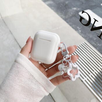 Απλή Μαύρη Λευκή Θήκη σιλικόνης για Airpods Pro Ασύρματη θήκη ακουστικών Bluetooth Προστατευτική θήκη για Airpods 3 2 1 Pro2 Soft Cover