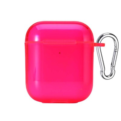 Neonska fluorescentna torbica za slušalice u boji za Apple Airpods 2 ili 1 kućišta Poklopac za bežične slušalice za Airpods Pro 3 meke TPU futrole