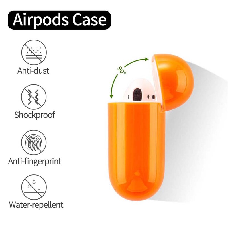Neonska fluorescentna torbica za slušalice u boji za Apple Airpods 2 ili 1 kućišta Poklopac za bežične slušalice za Airpods Pro 3 meke TPU futrole