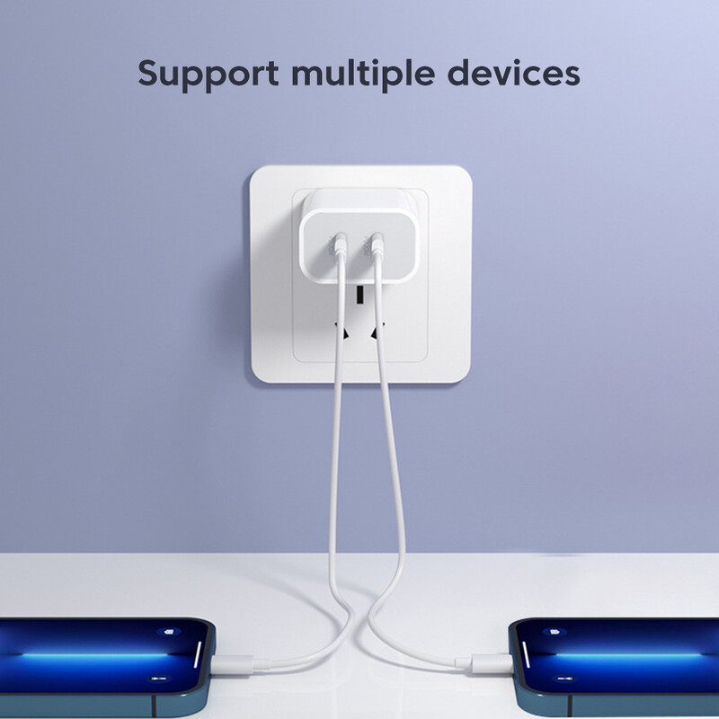 Olaf 40W USB C laadija Quick Charge QC 3.0 Dual PD Charger Type C Fast Charger Adapter iPhone Xiaomi Samsung Huawei telefoni jaoks