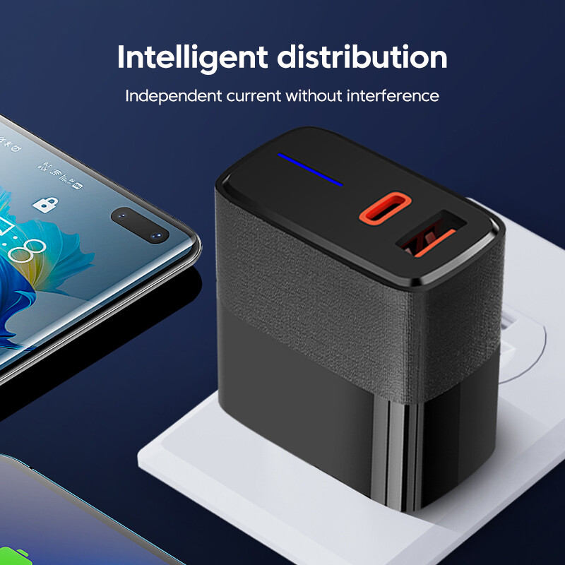 Elough 100W brzo punjenje USB LED punjač PD Quick Charge 5.0 USB tip C adapter punjača za iPhone Max Samsung Xiaomi Huawei