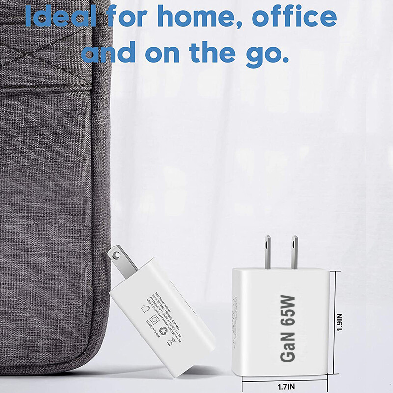 Mușcă de încărcare rapidă USB-C AU UE Marea Britanie SUA 65W PD Încărcător USB pentru iPhone 14 Xiaomi HUAWEI Samsung Bloc de încărcare rapidă