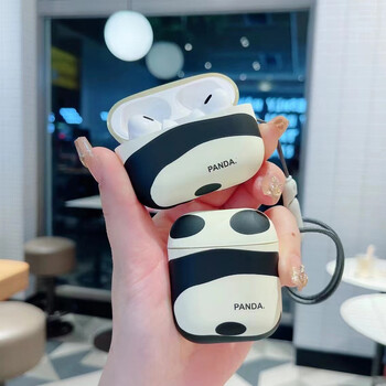 Χαριτωμένη θήκη για Apple Airpods 4 1 2 3 Θήκη για AirPods Pro2 2η θήκη Cartoon Panda Προστατευτικές θήκες ακουστικών Αξεσουάρ