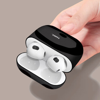 Χαριτωμένη θήκη για Apple Airpods 4 1 2 3 Θήκη για AirPods Pro2 2η θήκη Cartoon Panda Προστατευτικές θήκες ακουστικών Αξεσουάρ