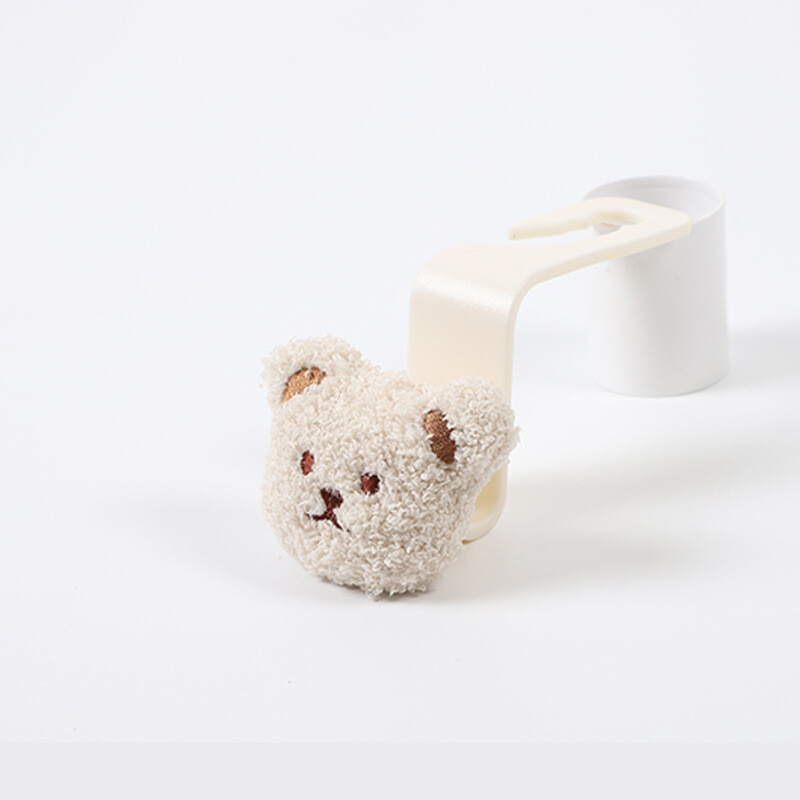 Autokonks Cartoon Bear Autoistme seljatugi Multifunktsionaalne hoiukonks Loov armas dekoratiivne autokonks