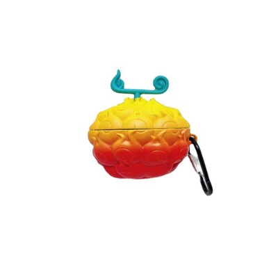 Anime 3D Devil Fruit Silikonska torbica za slušalice za Airpods Pro Wrieless slušalice Zaštitna meka navlaka za Airpods1 2 3 Pro