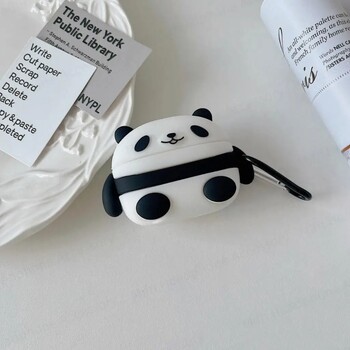 Για airpods 4 cartoon θήκη ακουστικών panda Bluetooth προστατευτική 3D χαριτωμένη σιλικόνη ή airpods 3 2 1 pro 2 airpod θήκη