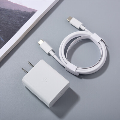 Încărcător original de 30 W pentru Google Pixel 6 7 8 Pro XL 3 4A Adaptor de alimentare cu priză UE/SUA/UK Încărcare rapidă compatibil cu dispozitive USB-C