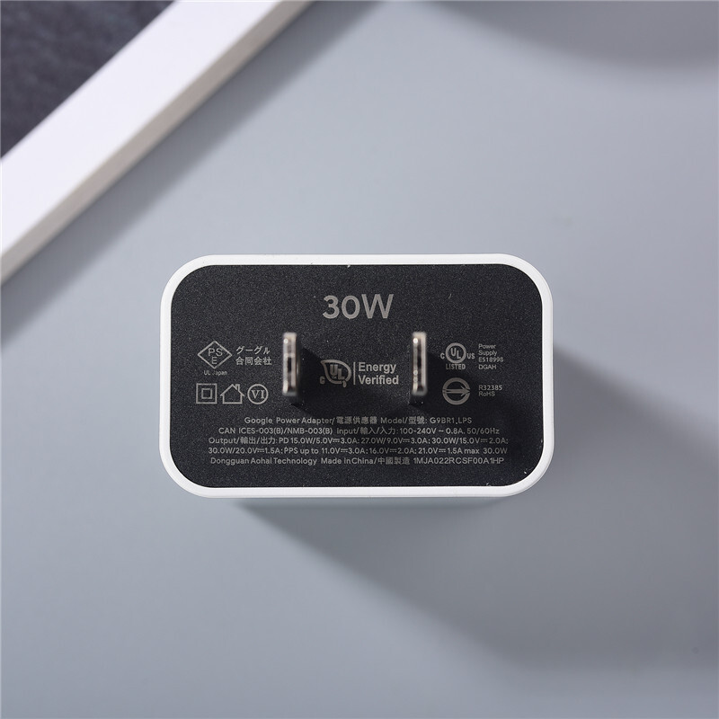 Încărcător original de 30 W pentru Google Pixel 6 7 8 Pro XL 3 4A Adaptor de alimentare cu priză UE/SUA/UK Încărcare rapidă compatibil cu dispozitive USB-C
