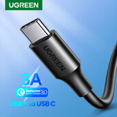 UGREEN USB C kabel Type C kabel 3A USB kabel za brzo punjenje za iPhone 15 Samsung S23 Xiaomi 11 Pro USB C kabel za punjenje podataka USB