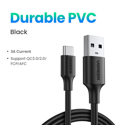 UGREEN USB C kabel Type C kabel 3A USB kabel za brzo punjenje za iPhone 15 Samsung S23 Xiaomi 11 Pro USB C kabel za punjenje podataka USB
