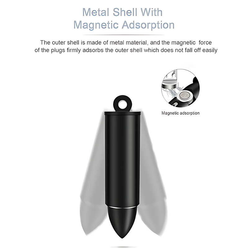 Univerzalni mini prijenosni adapter za kutiju za pohranu s metalnim magnetnim utikačem za iPhone Micro USBC tip C Magnetni punjač Organizator kabela