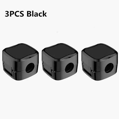 3/6PCS Магнитни щипки за кабели Гладък регулируем държач за кабели Под бюрото Управление на кабели Пазител на кабели Държач за организатор на кабели