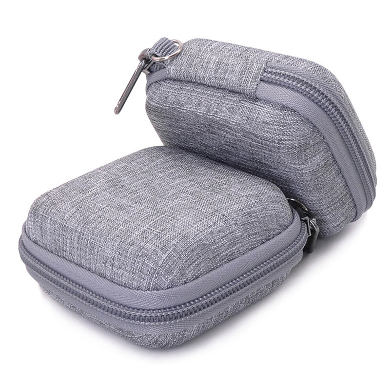 Преносима чанта за съхранение на слушалки Кабел за данни Органайзер Чанта Многофункционален калъф за цифрови джаджи За зарядно устройство U Диск Защитен капак