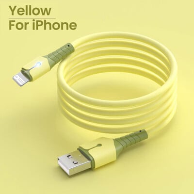 USB laidas, skirtas iPhone 14 13 12 11 Pro Max XS XR 6s 7 8 Plus iPad 3A greito įkrovimo kabelis USB į IOS duomenų kabelis greito įkroviklio laidas