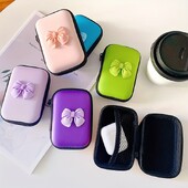 1 vnt 3D lanko rašto laikymo krepšio ausinių maišelio įkroviklio dangtelis, skirtas iPhone 16 13 14 15 18W-20W Charge Correa saugojimo dėžutės priedai