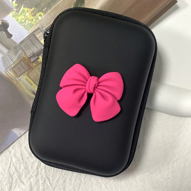 1 kom 3D mašnica Torba za pohranu Torba za slušalice Poklopac punjača za IPhone 16 13 14 15 18W-20W Punjenje Correa Kutija za pohranu Dodaci