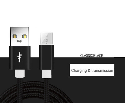 Brzo punjenje tipa C USB C kabel 1 m 2 m 3 m najlonski kabel za iPhone 13 12 Xiaomi Huawei Samsung iPad Vivo za iphone kabel punjača