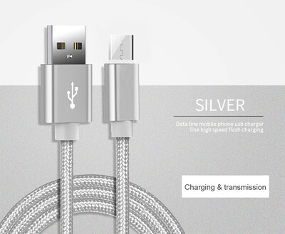 Brzo punjenje tipa C USB C kabel 1 m 2 m 3 m najlonski kabel za iPhone 13 12 Xiaomi Huawei Samsung iPad Vivo za iphone kabel punjača