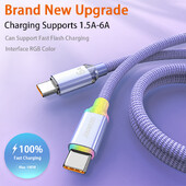 JINMUXI USB tip C kabel za brzo punjenje 20w-120w 1.5A-6A za Xiaomi Redmi Huawei Oppo Oneplus IPhone1516 podatkovni kabel za brzo punjenje