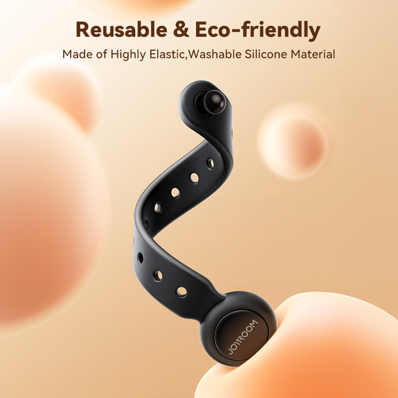 „Joyroom“ 12/6 vnt. magnetiniai kabelių valdymo raiščiai Vielų laikiklis 11 cm kabelių laikiklis, reguliuojamas kabliuko ir kilpos laikiklio dirželiai namams