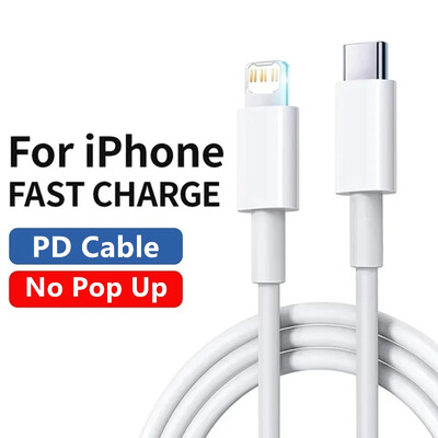 Originalni USB PD kabel Kabel za brzo punjenje za Apple iPhone 15 14 13 12 11 Pro XS Max XR X 7 8 Plus iPad Air 2 USB C kabel za punjenje