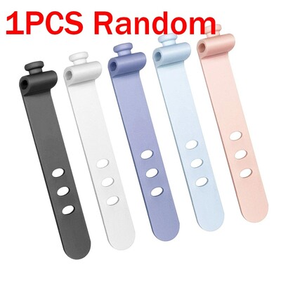 4/1kom Okruglo upravljanje USB kabel za punjenje Prijenosni držač kabela punjača Stezaljke Namotač Fleksibilni organizator za uvlačenje