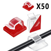 Organizator telefonskog kabela Stezaljke Prozirni držač kabela za upravljanje žicama USB tip C za punjenje Podatkovna linija Namatač špulice Zidna kuka