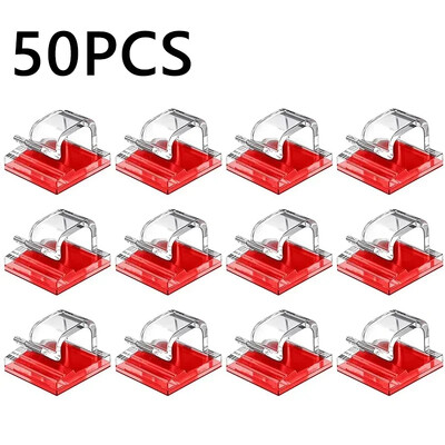 Organizator telefonskog kabela Stezaljke Prozirni držač kabela za upravljanje žicama USB tip C za punjenje Podatkovna linija Namatač špulice Zidna kuka