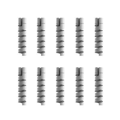 10 kom Zaštita kabela Silikonski kabel za punjenje Spiralni namotač Završetak žice Čuvar kabela Poklopac za telefon USB kabel punjača Dodaci